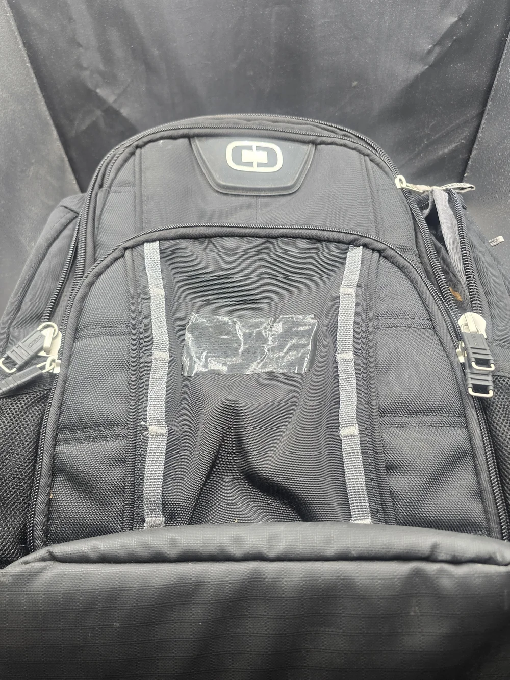 OGIO Black Men’s Backpack with Gray Accent Straps